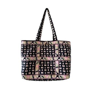 Used Vera Bradley Elephants and Paisley Tote